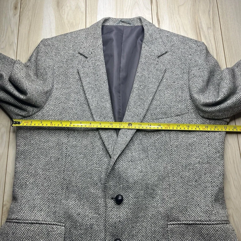 The English Sports Shop Bermuda Donegal Tweed Sports Coat Herringbone Mens 42L